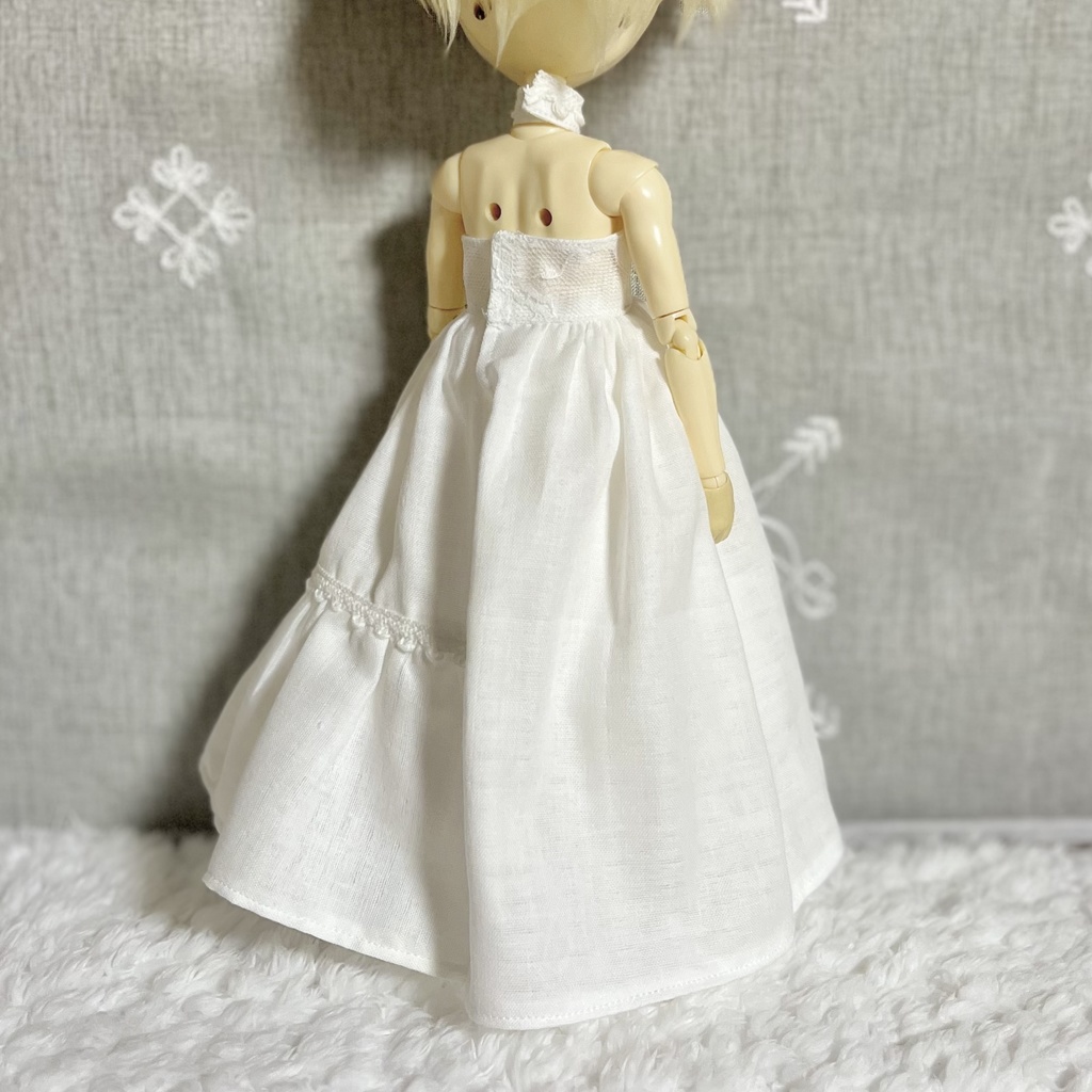 【即納品】1/6サイズ*ワンピースセット(ホワイト)