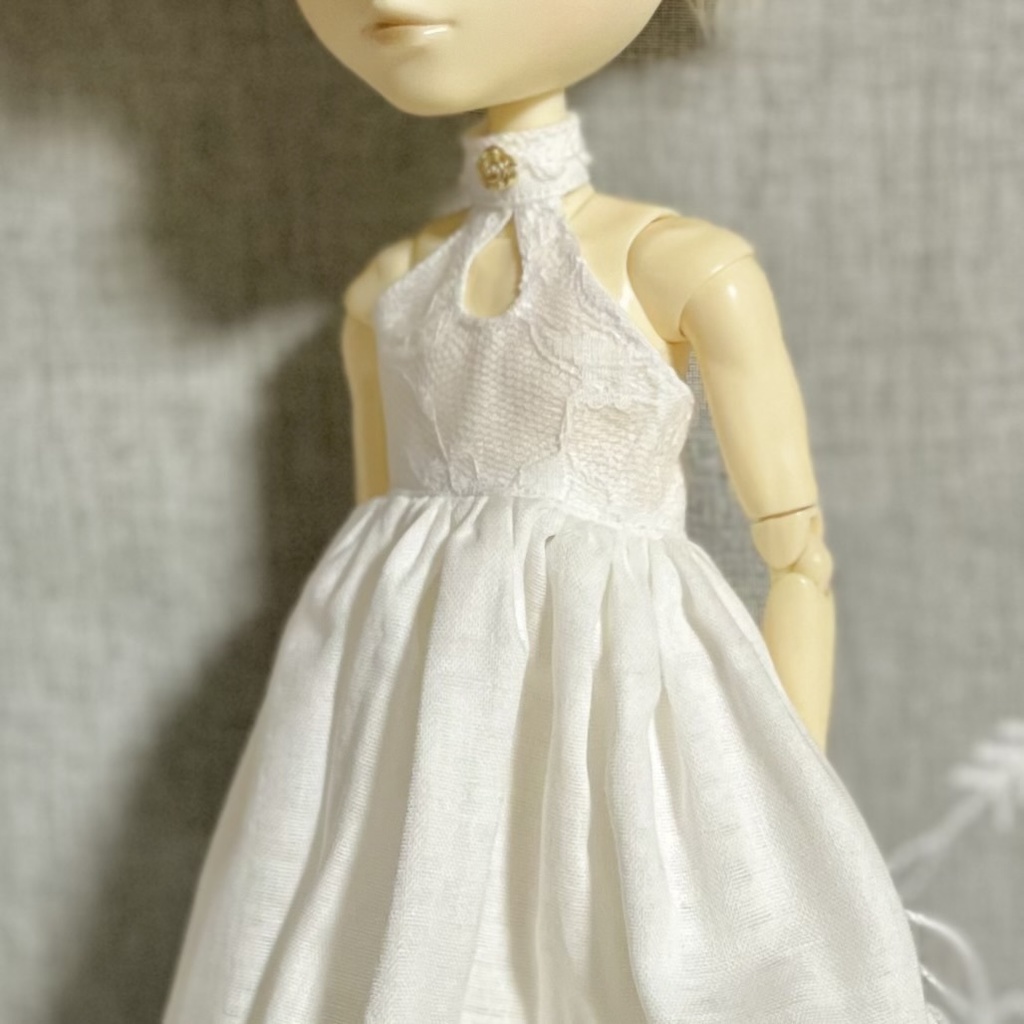 【即納品】1/6サイズ*ワンピースセット(ホワイト)