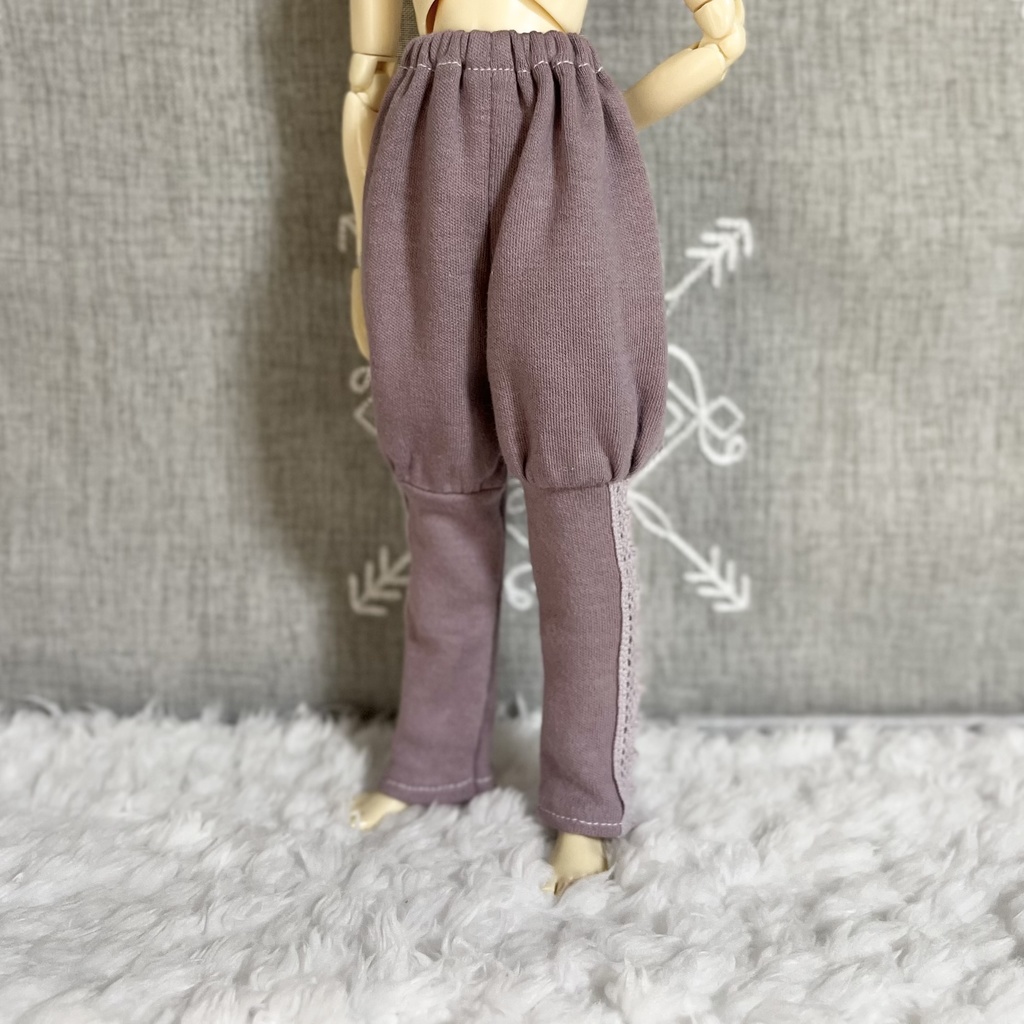 【即納品】1/6サイズ*ワンピースセット(スモーキーパープル)