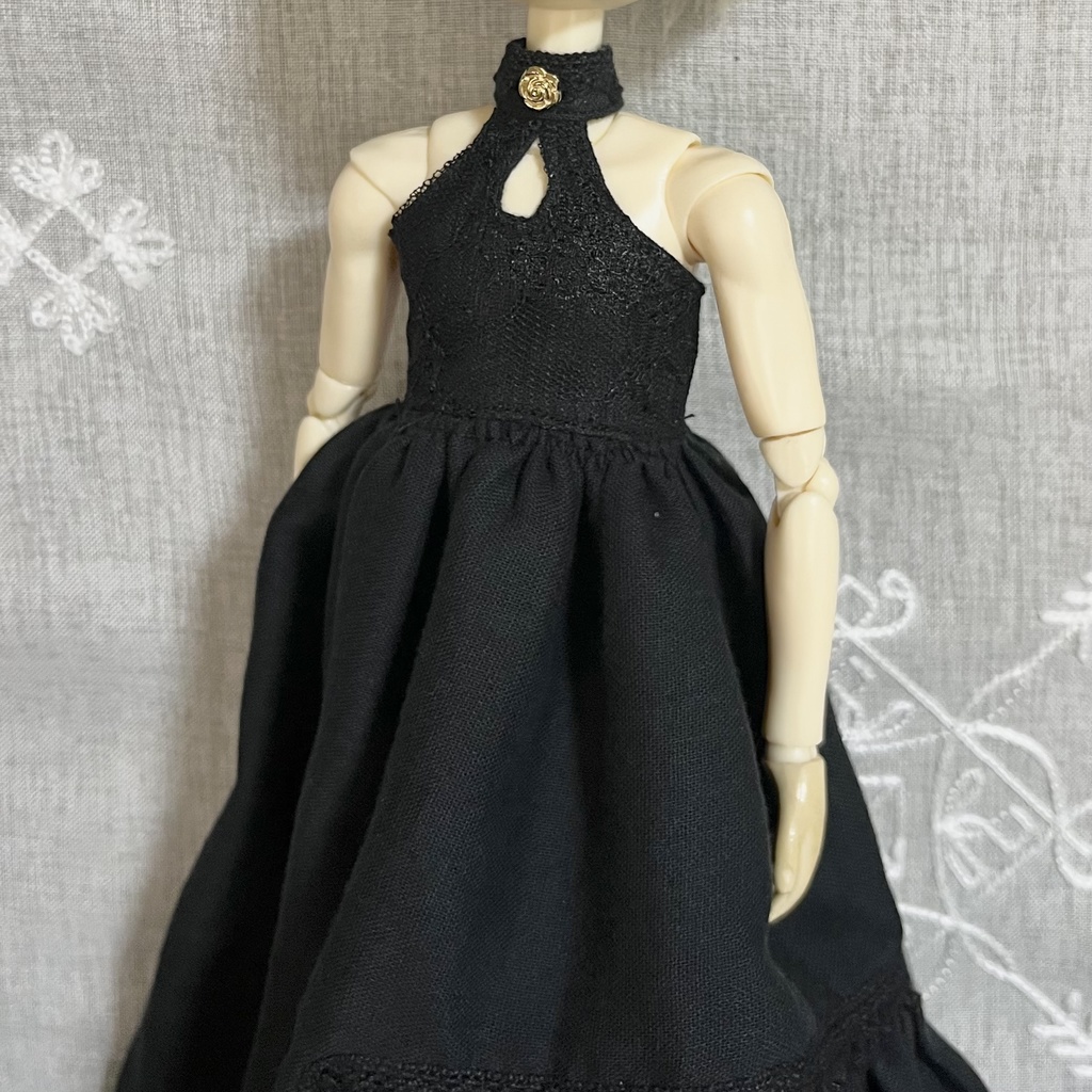 【即納品】1/6サイズ*ワンピースセット(ブラック)