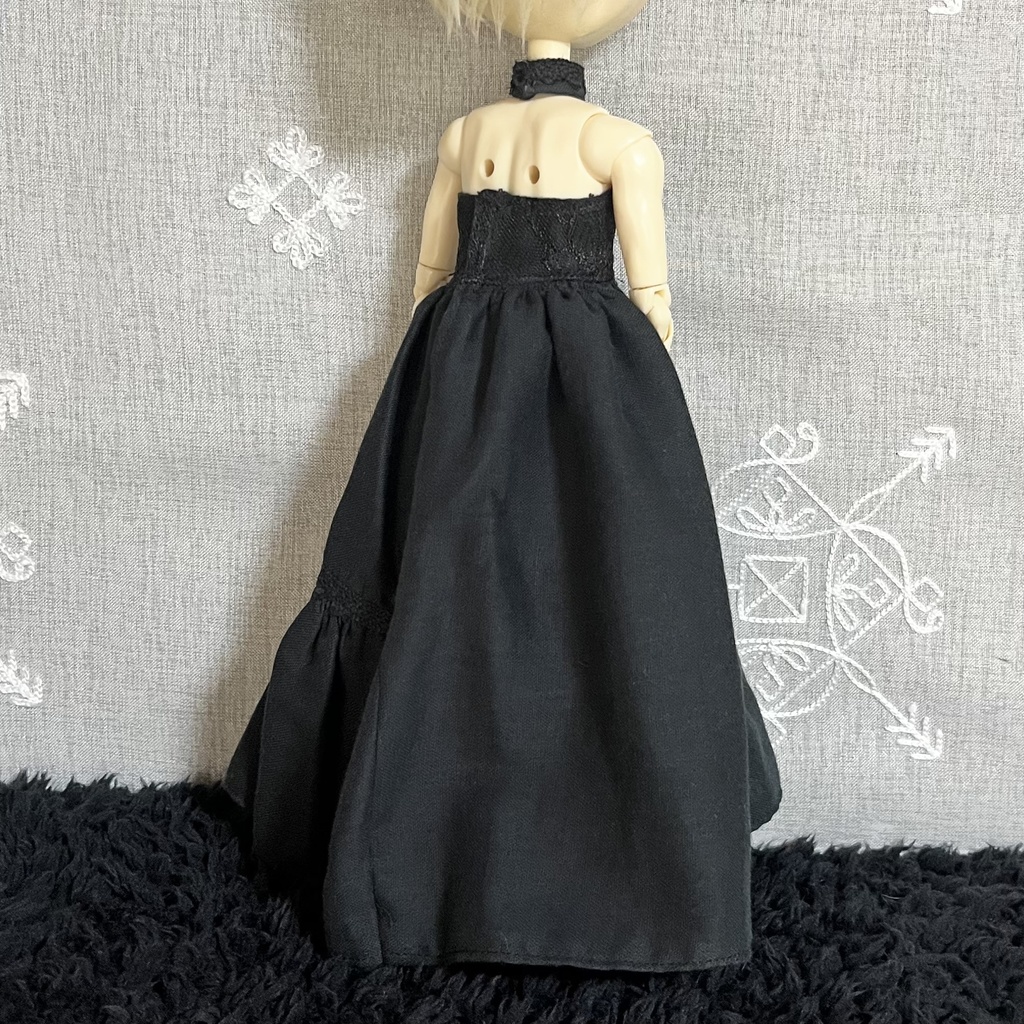 【即納品】1/6サイズ*ワンピースセット(ブラック)