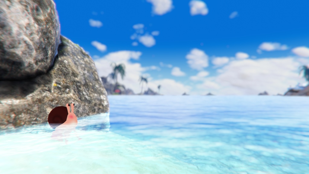 【VRC用】つむりさん【3Dモデル】