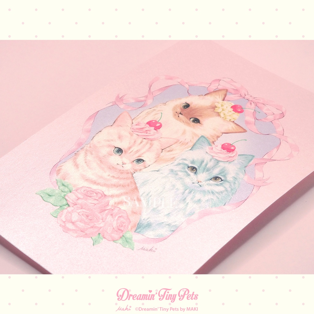 ポストカードセット / Sugary Cats