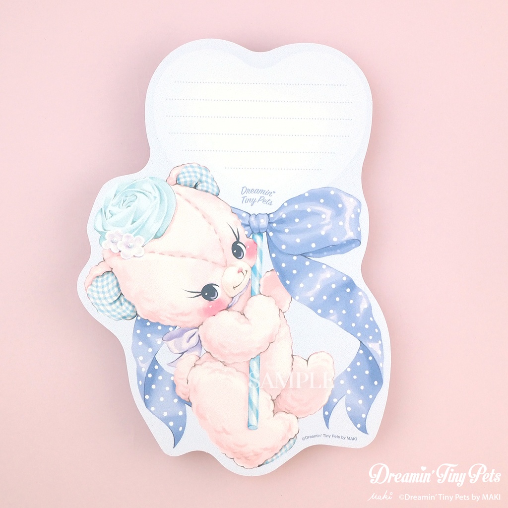 メッセージカード / Lavender Balloon Bear