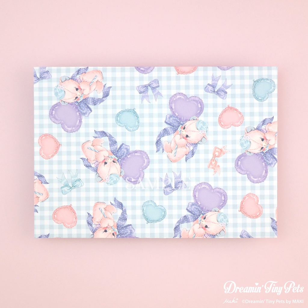 メッセージカード / Lavender Balloon Bear