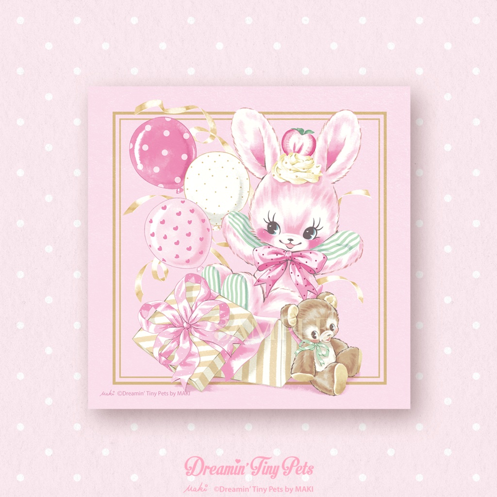 メモパッド / Gift Bunny