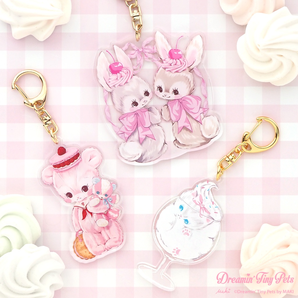 アクリルキーホルダー / Melty Cat