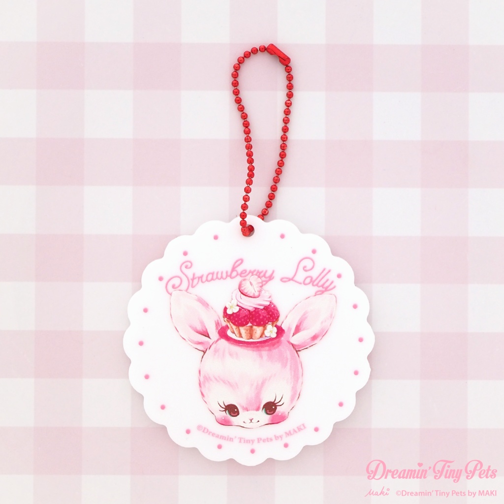 アクリルキーホルダー / Strawberry Lolly -Tarte-