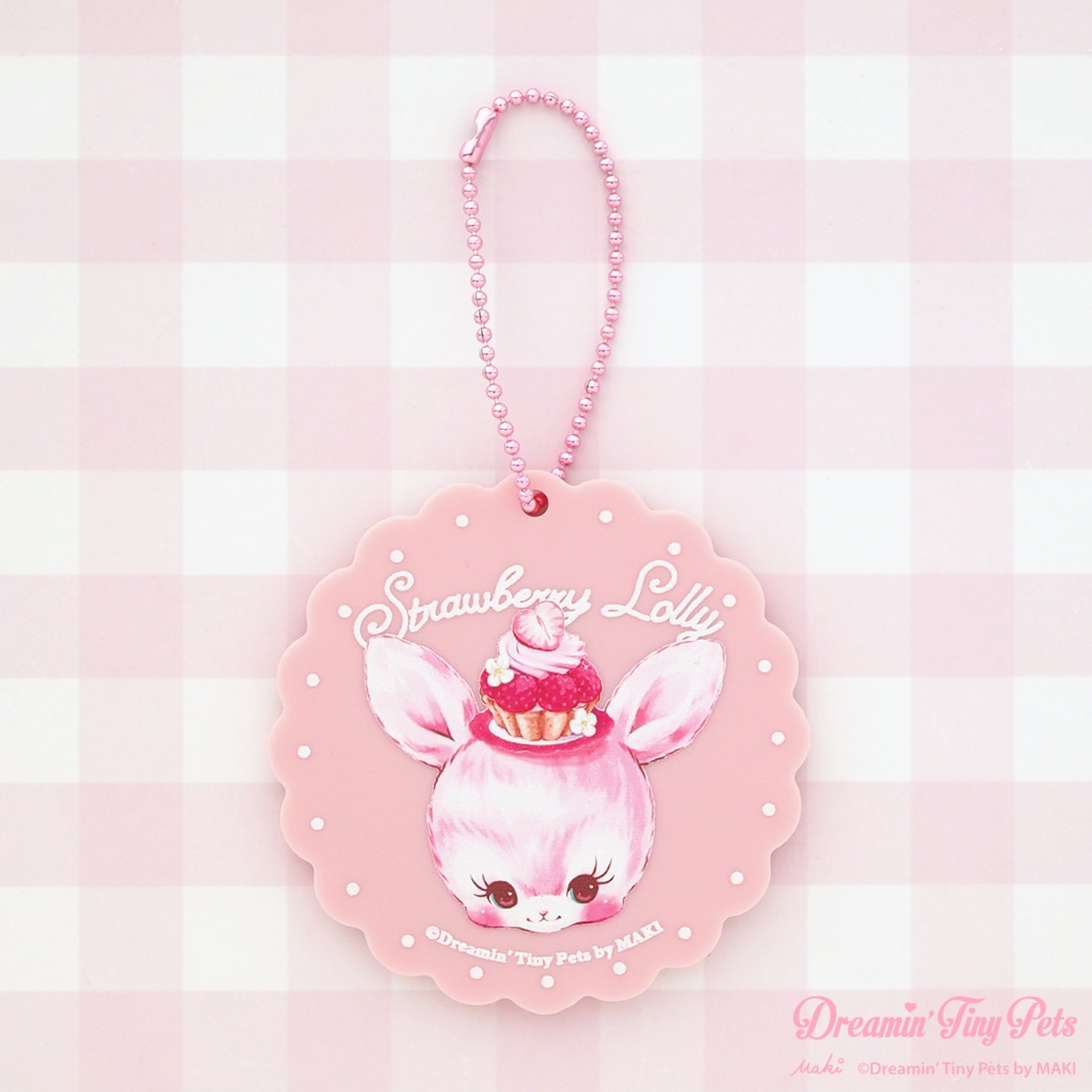 アクリルキーホルダー / Strawberry Lolly -Tarte-