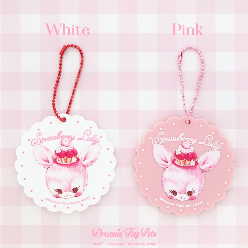 アクリルキーホルダー / Strawberry Lolly -Tarte-