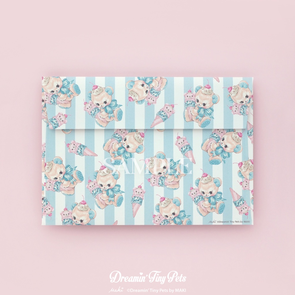 メッセージカード / Ice cream Mint Bear