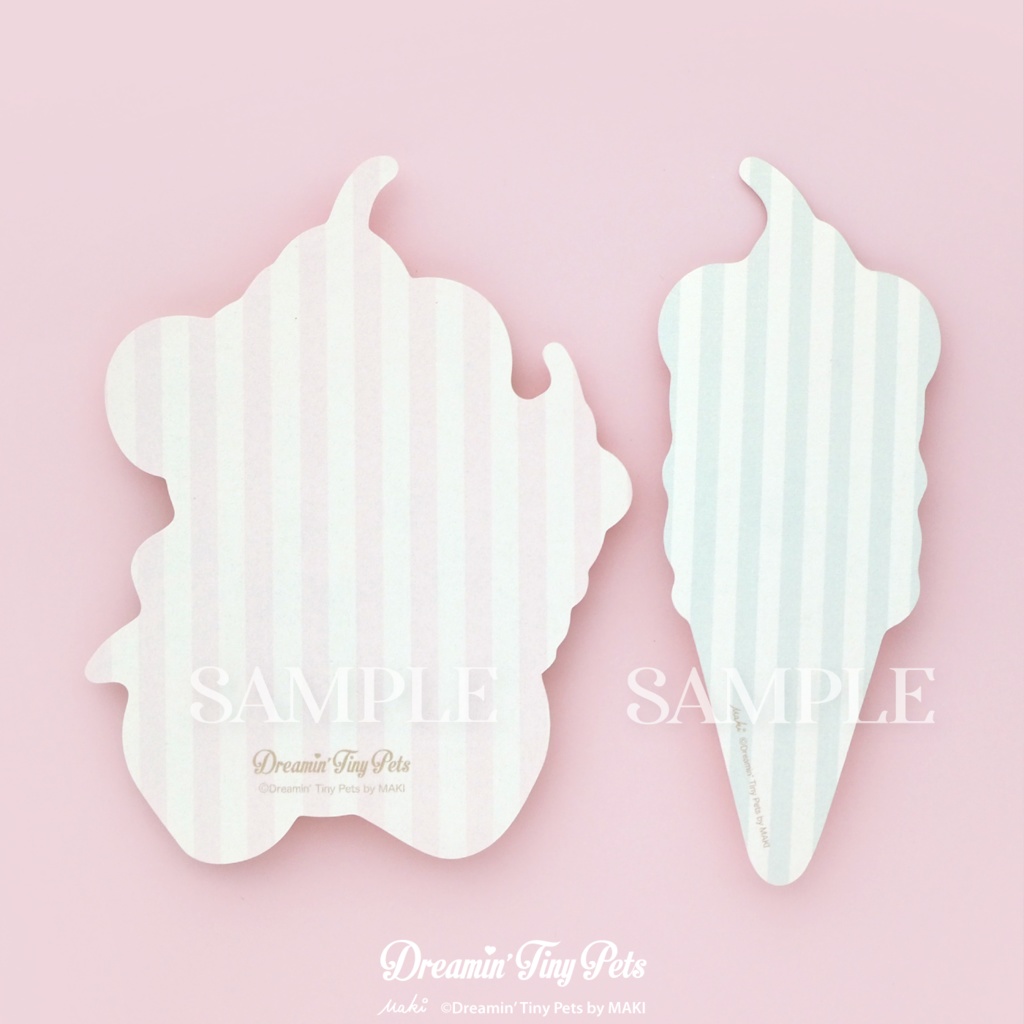 メッセージカード / Ice cream Mint Bear