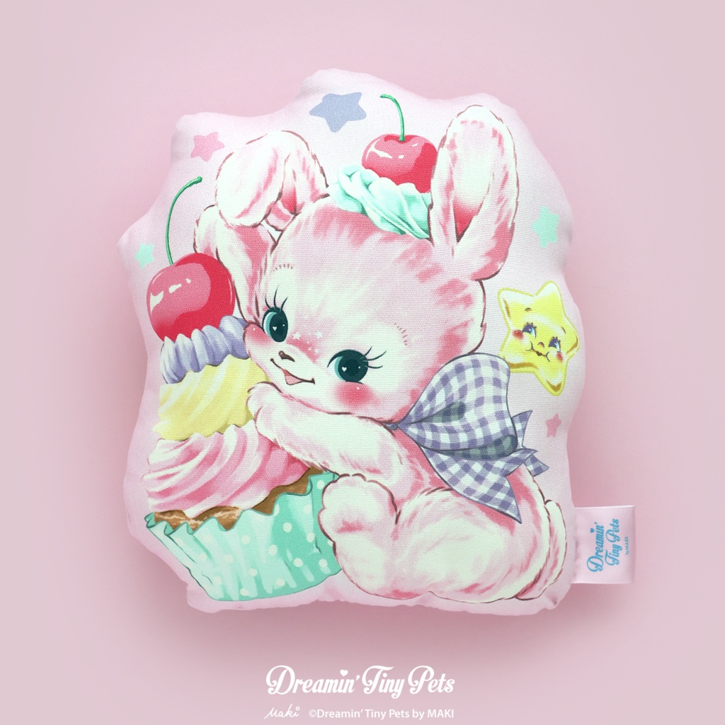 クッション / Fancy Cupcake Bunny
