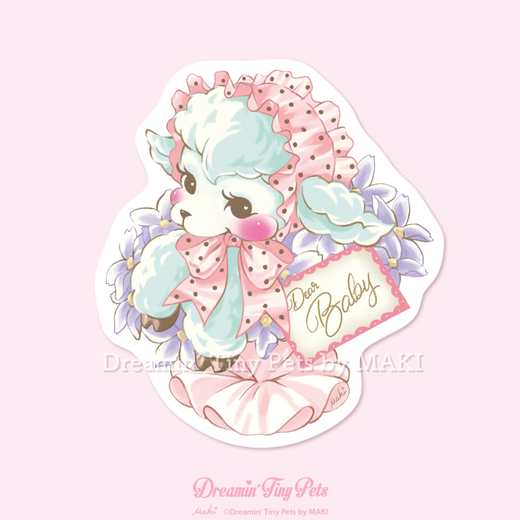 ステッカー / Dear Baby Lamb