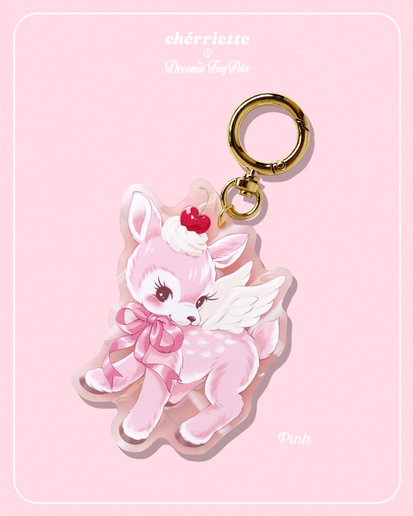 アクリルキーチェーン / Dreamin' Vintage Fawn