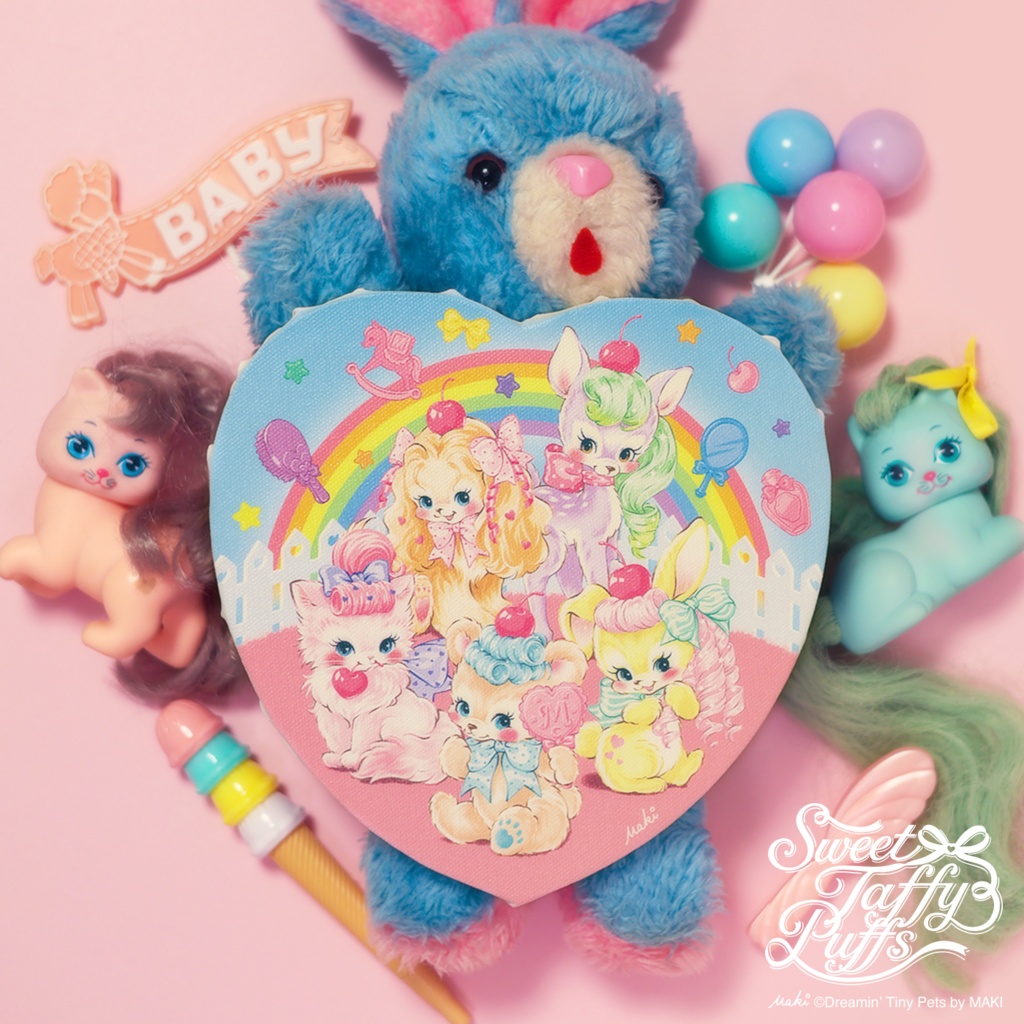 ハートパネル / Sweet Taffy Puffs