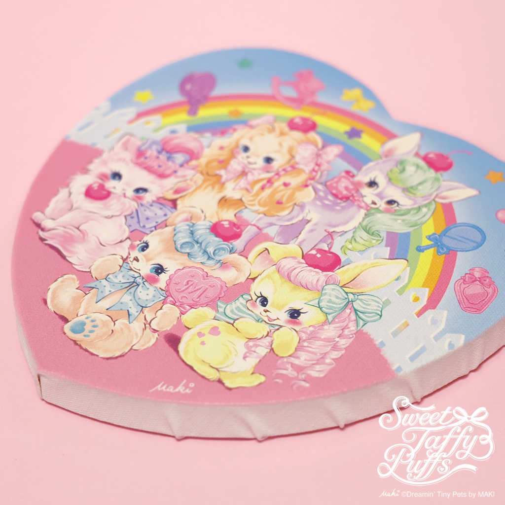 ハートパネル / Sweet Taffy Puffs