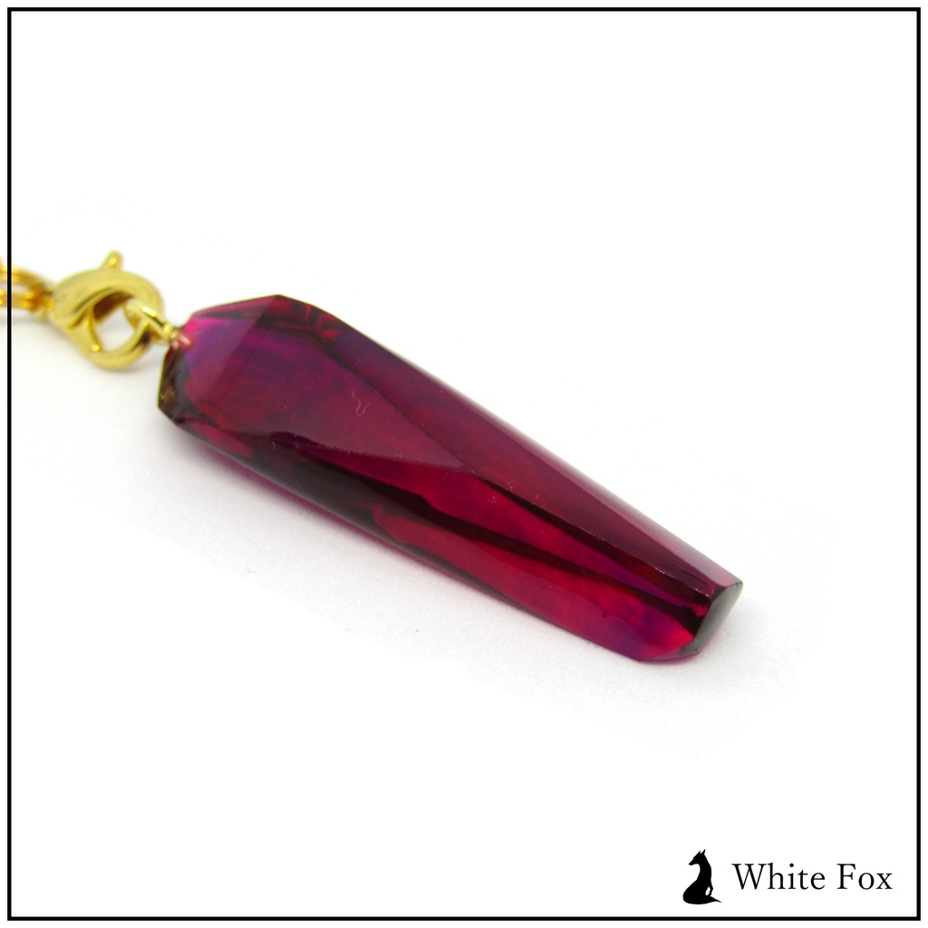 宝石ストラップ(UVレジン)