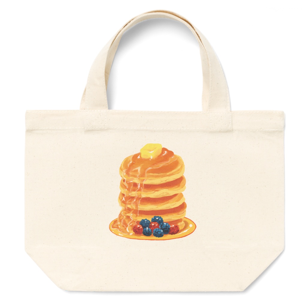 パンケーキのトートバック  -Ｓ・Ｍ・Ｌ-