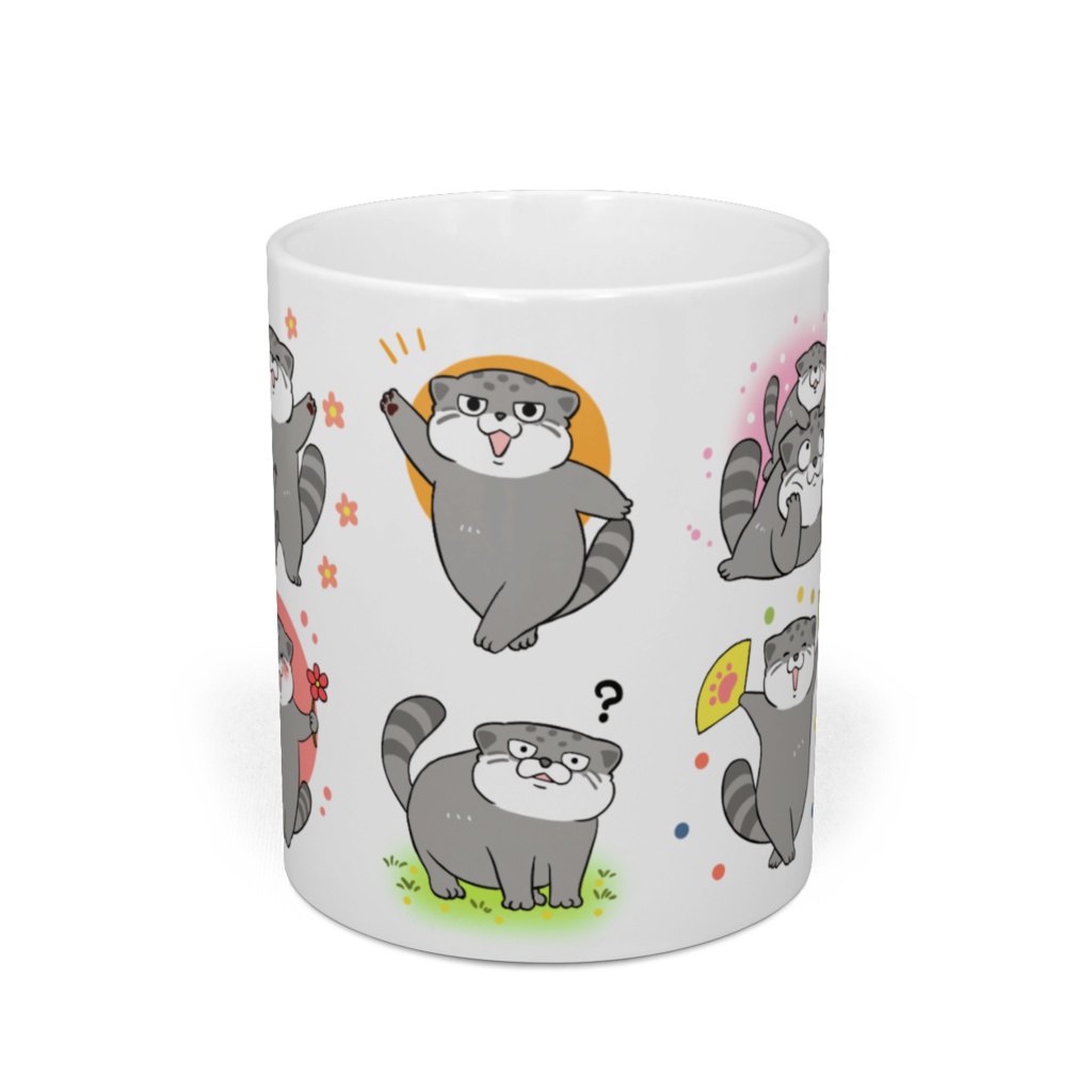 マヌルネコのマグカップ