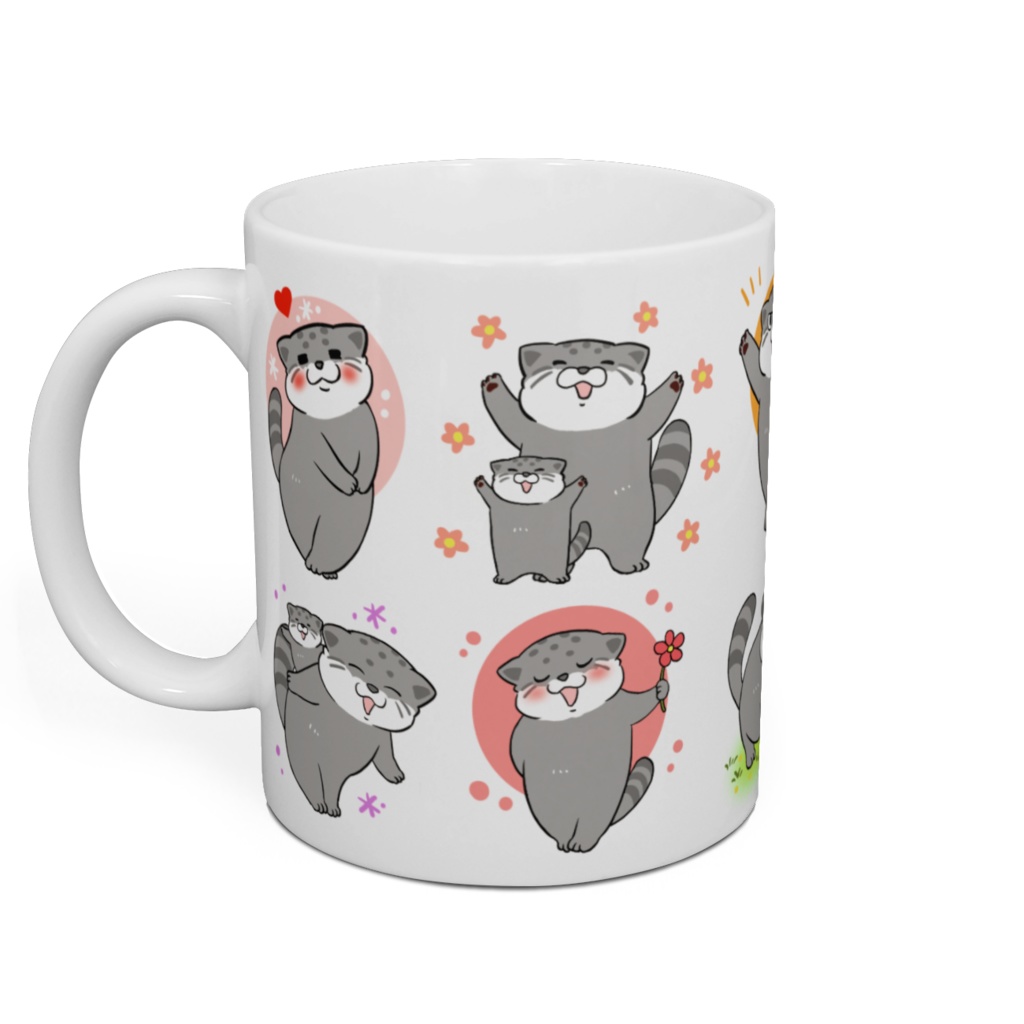 マヌルネコのマグカップ