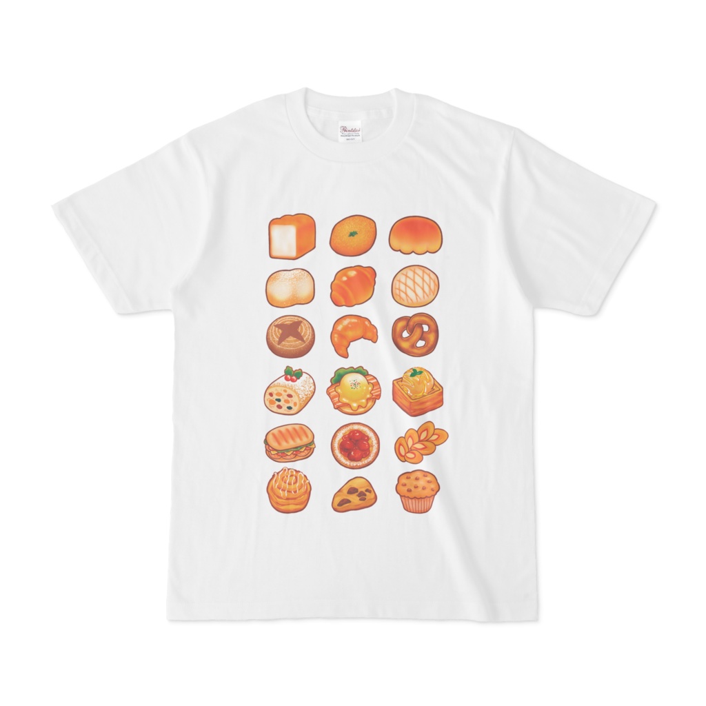 パンのTシャツ