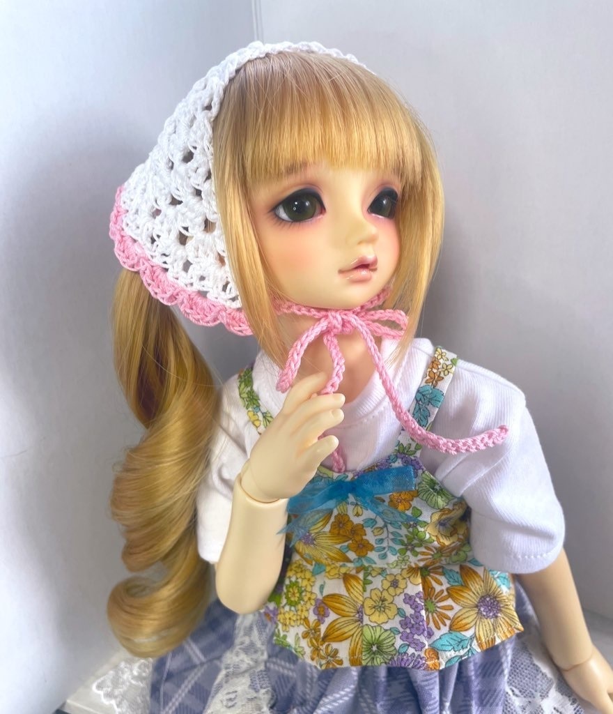 手編みバブーシュカ🧶
