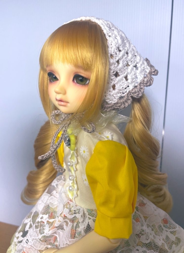 手編みバブーシュカ🧶