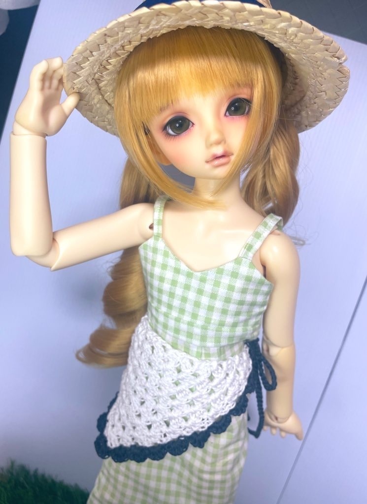 手編みバブーシュカ🧶