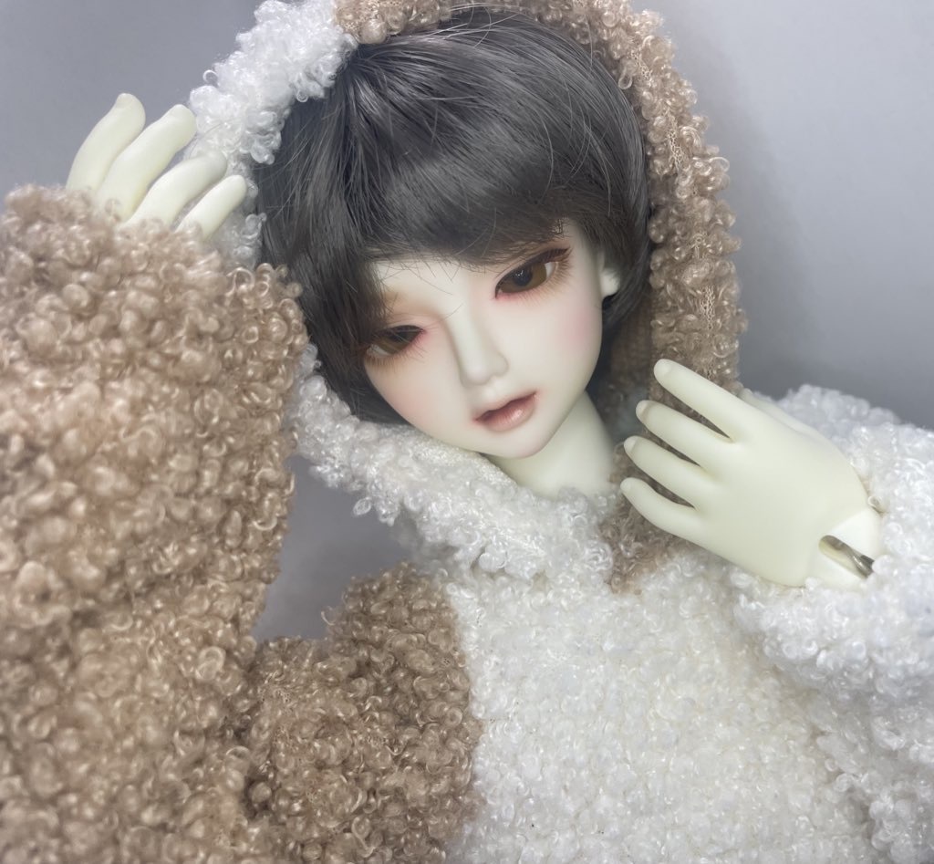 もこもこパーカー