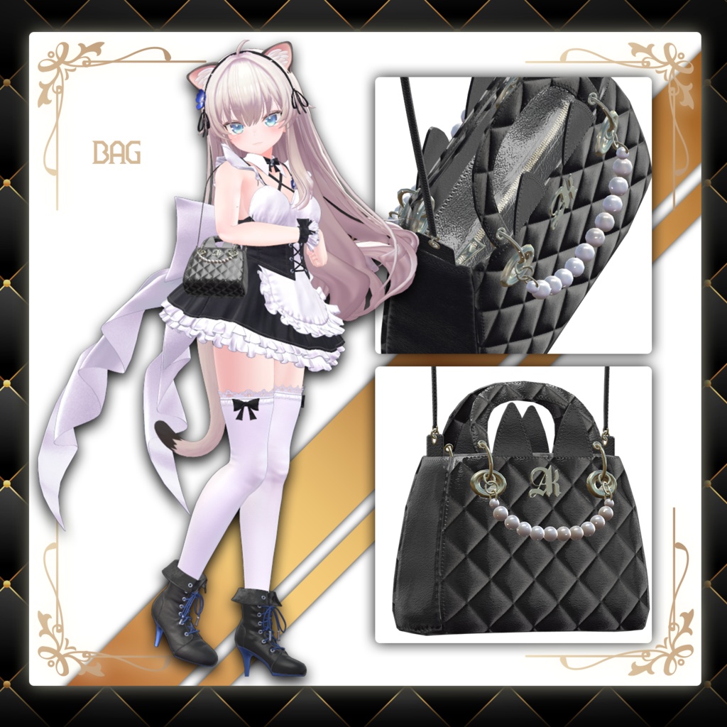 オリジナル3Dモデル【バニラ -Vanilla-】 #Vanilla_3D