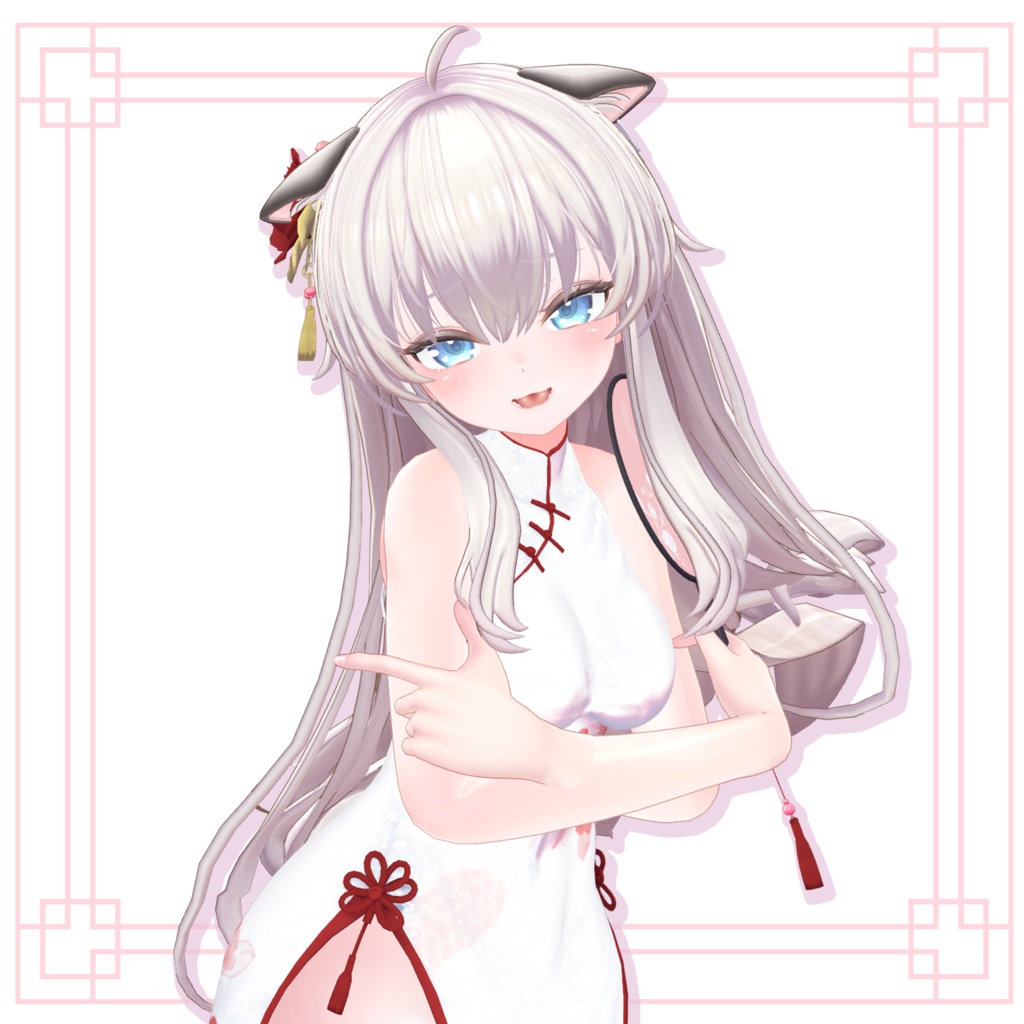 オリジナル3Dモデル【バニラ -Vanilla-】 #Vanilla_3D