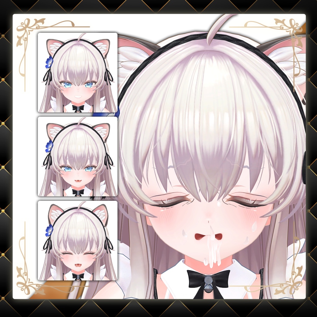 オリジナル3Dモデル【バニラ -Vanilla-】 #Vanilla_3D