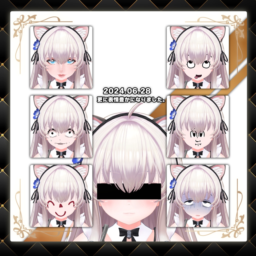 オリジナル3Dモデル【バニラ -Vanilla-】 #Vanilla_3D