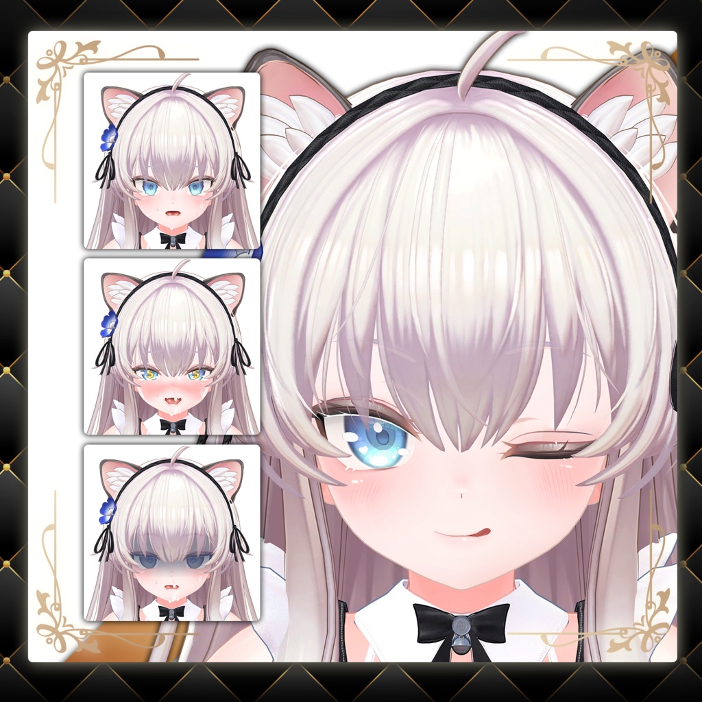 オリジナル3Dモデル【バニラ -Vanilla-】 #Vanilla_3D