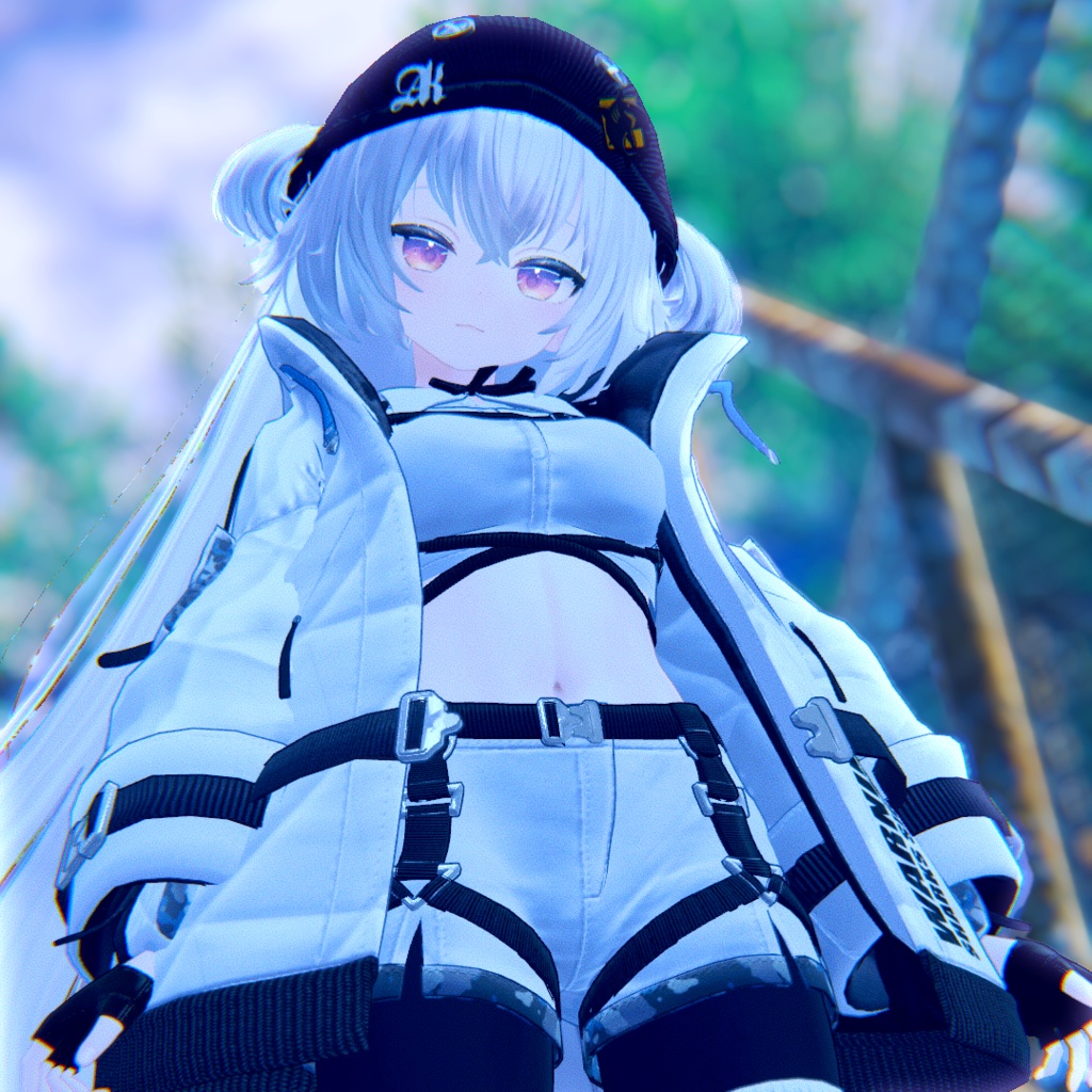 サメの子オリジナル3Dモデル「スピルバ -Spielber-」#Spielber_3D