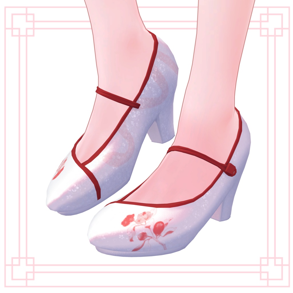 オリジナル3Dモデル「愛狼 -Melow-」#Melow_3D