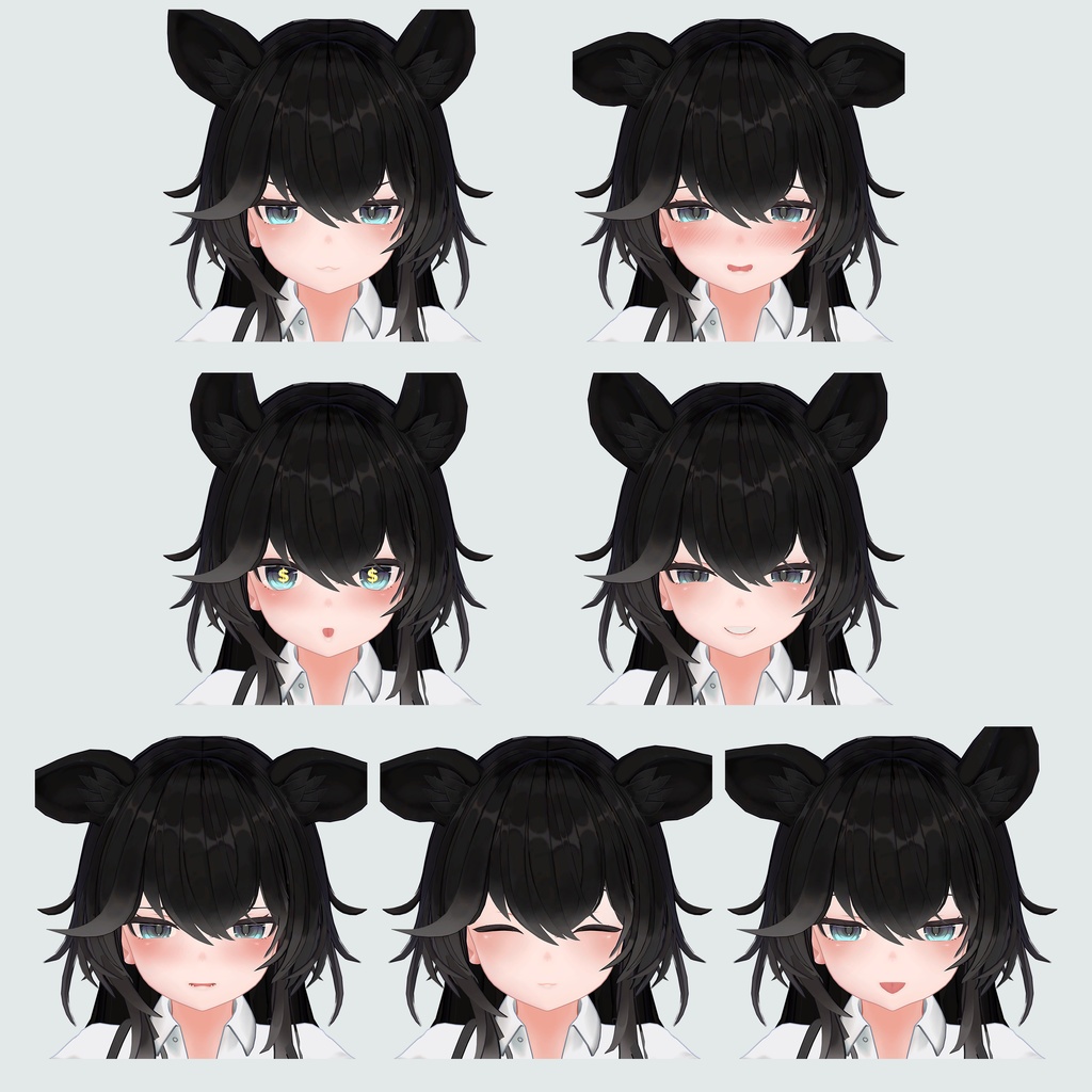 1周年記念半額! オリジナル3Dモデル「イトネ -itone-」#itone_3D