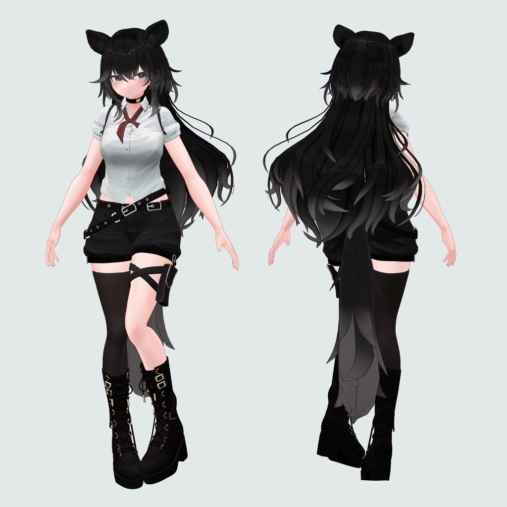 1周年記念半額! オリジナル3Dモデル「イトネ -itone-」#itone_3D