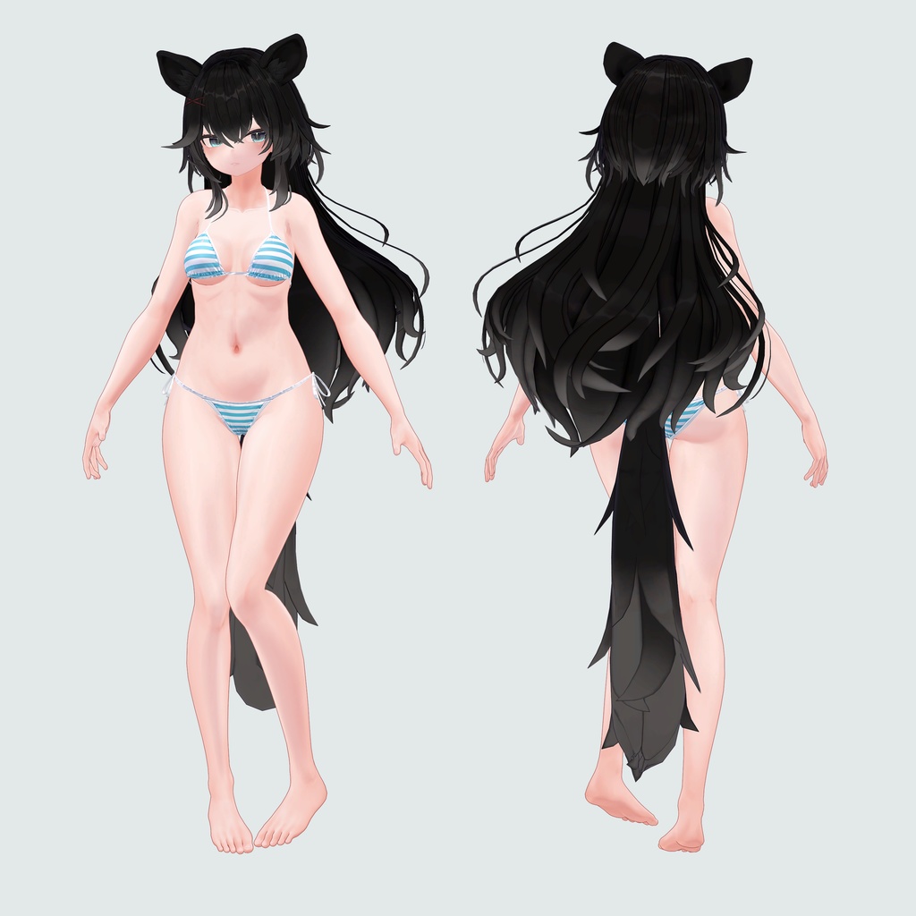 1周年記念半額! オリジナル3Dモデル「イトネ -itone-」#itone_3D