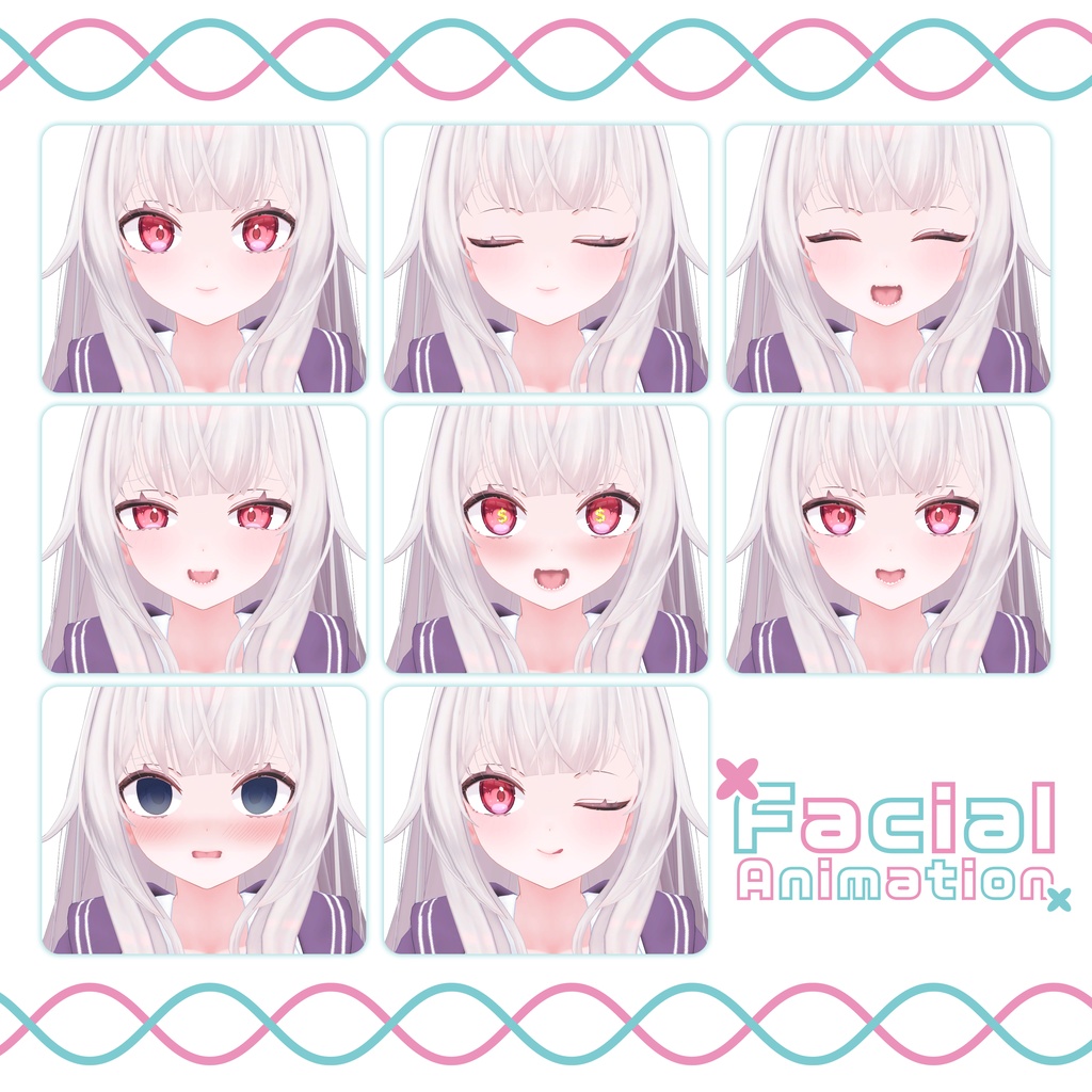 ヘビっ娘オリジナル3Dモデル「うろぼ -urobo-」#urobo_3D