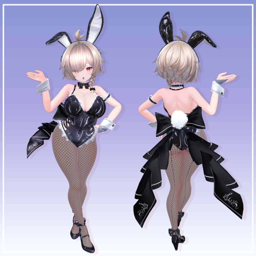 もちふぃった~リリース記念2000円引き! オリジナル3Dモデル 「弐番 -NIBAN-」 #NIBAN_3D