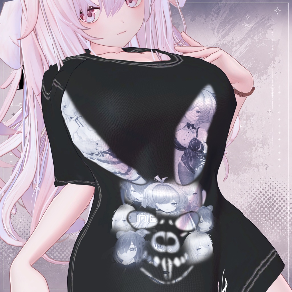 PUNK REBEL Outfit for NIBAN Body