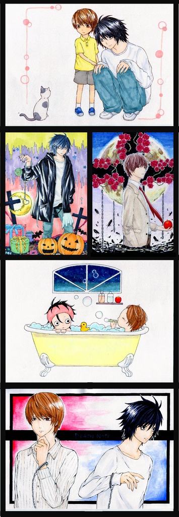 ポストカード５枚セット　泉那智