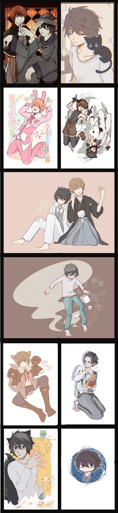 ポストカード１０枚セット　いかり