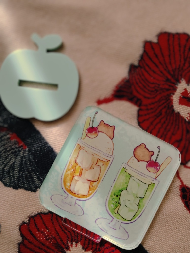 クリームソーダアクスタ