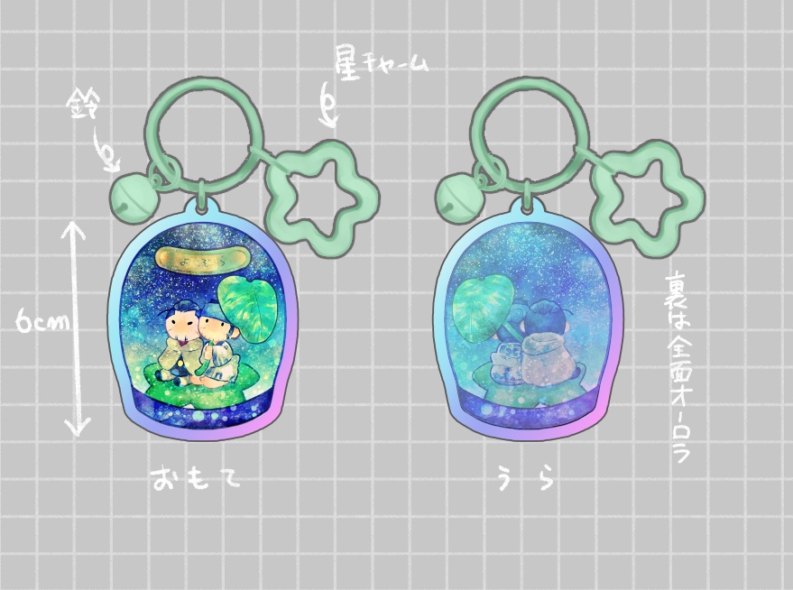 ちょみおたにアクキー