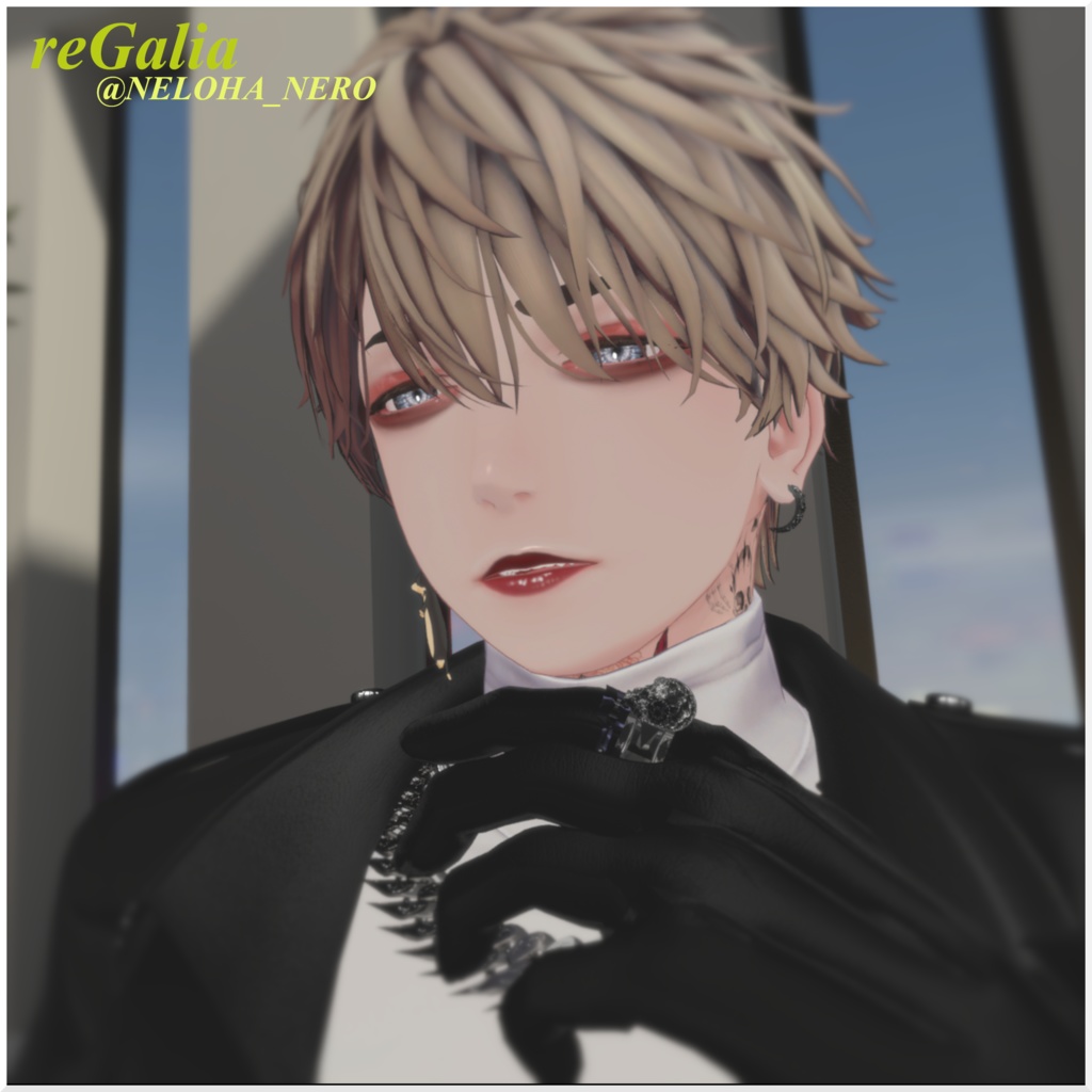 【期間限定無料配布】 - Thanatos 5set Ring - 【VRC想定】