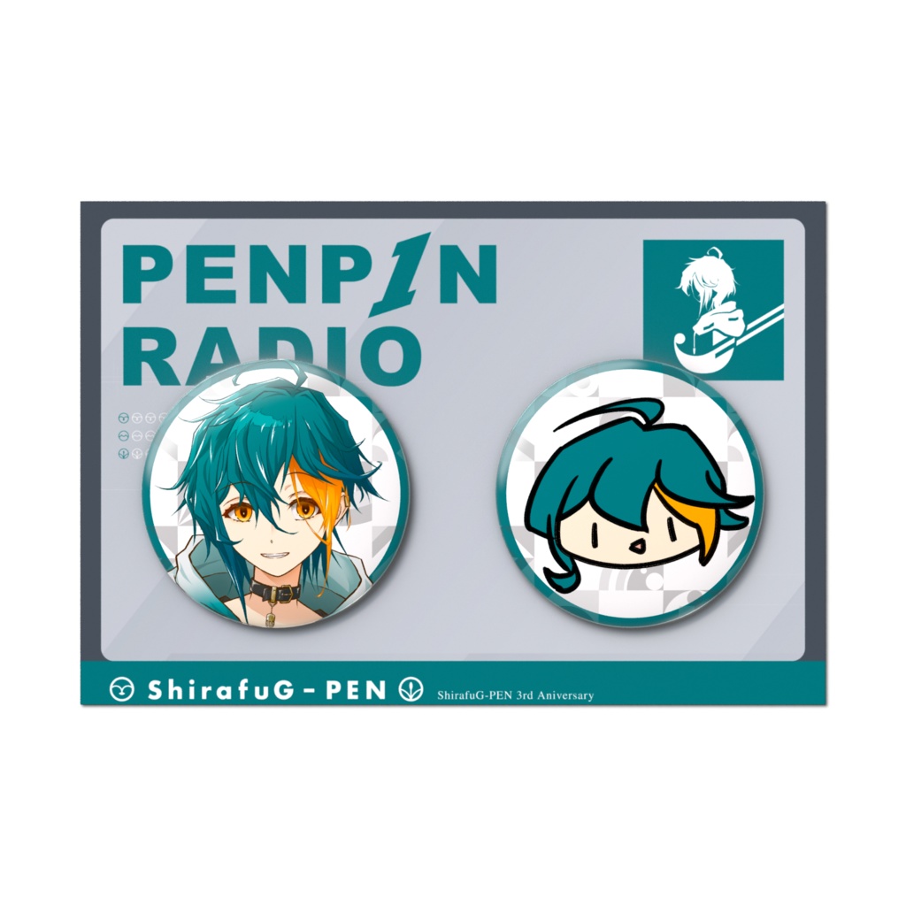 3周年記念！だけど基本の缶バッジ