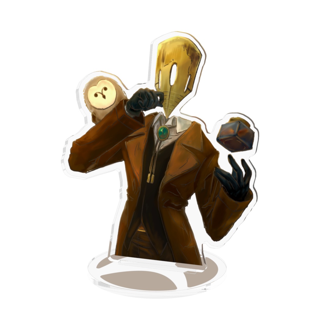 人鳥クリエイティブオフィス局長 ペン=G・シラフ アクリルスタンド100mm